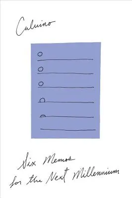 Šesť memoárov pre budúce tisícročie - Six Memos for the Next Millennium