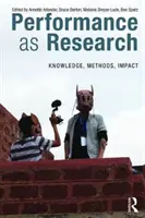 Predstavenie ako výskum: Poznatky, metódy, vplyv - Performance as Research: Knowledge, methods, impact