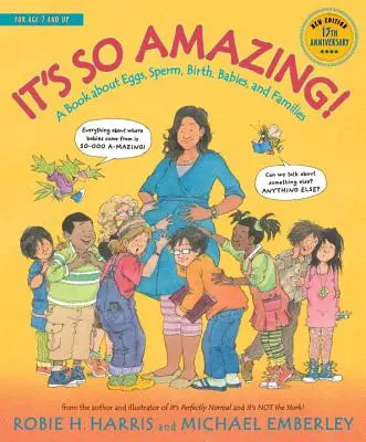 Je to tak úžasné!: A Book about Eggs, Sperm, Birth, Babies, and Families (Kniha o vajíčkach, spermiách, narodení, deťoch a rodinách) - It's So Amazing!: A Book about Eggs, Sperm, Birth, Babies, and Families