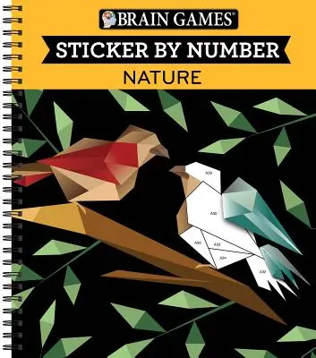 Hry na mozog - Nálepka podľa čísla: Príroda (28 obrázkov na nalepenie) - Brain Games - Sticker by Number: Nature (28 Images to Sticker)