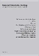 Kazunari Sakamoto: Prednáška - Kazunari Sakamoto: Lecture