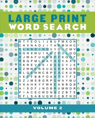 Veľké tlačené hľadanie slov 2. zväzok, 2 - Large Print Word Search Volume 2, 2