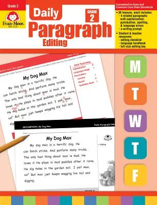 Denná úprava odsekov 2. ročník - Daily Paragraph Editing Grade 2