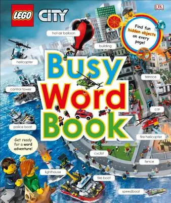 Lego City: Kniha: Lego Lego: Zaneprázdnený slovník - Lego City: Busy Word Book