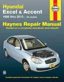 Hyundai Excel & Accent 1986 Thru 2013 Haynes Opravy Príručka: Všetky modely - Hyundai Excel & Accent 1986 Thru 2013 Haynes Repair Manual: All Models