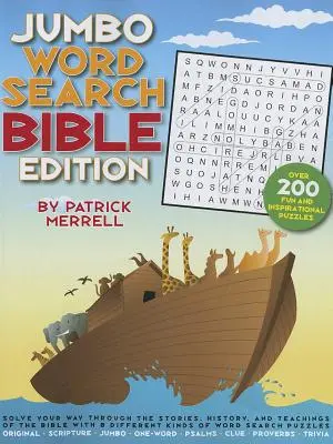 Jumbo Word Search: Hľadanie slov: Vydanie: Biblia - Jumbo Word Search: Bible Edition