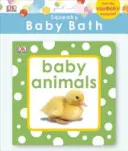 Pískacia knižka do kúpeľa pre bábätká Zvieratká - Squeaky Baby Bath Book Baby Animals