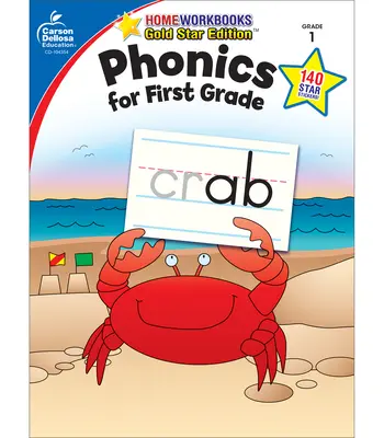 Fonika pre prvý stupeň, 1. ročník: Gold Star Edition - Phonics for First Grade, Grade 1: Gold Star Edition