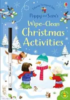 Vianočné aktivity Poppy a Sama na utieranie - Poppy and Sam's Wipe-Clean Christmas Activities