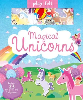 Hrajte si na plstených čarovných jednorožcov - Play Felt Magical Unicorns