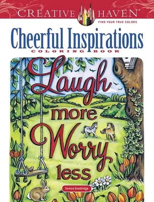 Creative Haven Veselé inšpirácie Omaľovánky - Creative Haven Cheerful Inspirations Coloring Book