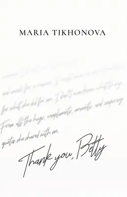 Ďakujem, Betty - Thank You, Betty