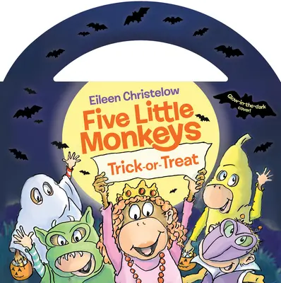 Päť malých opičiek (vydanie svietiace v tme) - Five Little Monkeys Trick-Or-Treat (Glow-In-The-Dark Edition)