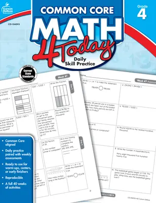 Spoločný základ matematiky 4 dnes, 4. ročník - Common Core Math 4 Today, Grade 4