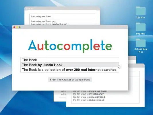 Automatické dokončovanie: (Divné darčekové knihy, humorné knihy, zábavné knihy) - Autcomplete: The Book (Weird Gift Books, Humor Books, Funny Books)