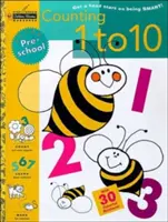 Počítanie od 1 do 10, predškolská trieda [s 30 samolepkami] - Counting 1 to 10, Grade Preschool [With 30 Stickers]