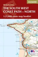 Mapová brožúra South West Coast Path - zväzok 1: Minehead - St Ives - 1:25 000 OS Route Mapping - South West Coast Path Map Booklet - Vol 1: Minehead to St Ives - 1:25,000 OS Route Mapping