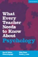 Čo potrebuje každý učiteľ vedieť o psychológii - What Every Teacher Needs to Know About Psychology