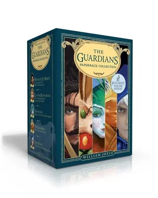 Zbierka knižných publikácií Strážcovia (vnútri plagát Jacka Frosta!): Sever a bitka s kráľom nočných môr; E. Aster Bunnymund a Wa - The Guardians Paperback Collection (Jack Frost Poster Inside!): Nicholas St. North and the Battle of the Nightmare King; E. Aster Bunnymund and the Wa
