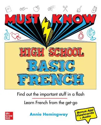 Musíte vedieť základy francúzštiny pre stredné školy - Must Know High School Basic French