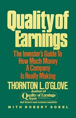 Kvalita zárobku - Quality of Earnings