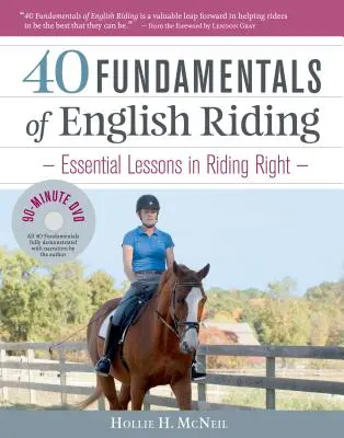 40 Základy anglického jazdenia: Základné lekcie správneho jazdenia - 40 Fundamentals of English Riding: Essential Lessons in Riding Right