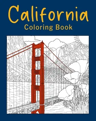 Kalifornia Omaľovánky - California Coloring Book