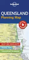 Lonely Planet Queensland Plánovacia mapa 1 - Lonely Planet Queensland Planning Map 1