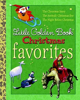 Malá zlatá kniha Vianočné obľúbené knihy - Little Golden Book Christmas Favorites