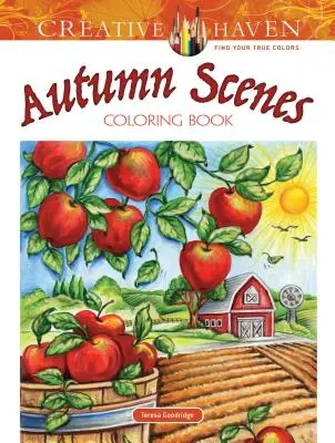 Creative Haven Omaľovánky s jesennými scénami - Creative Haven Autumn Scenes Coloring Book