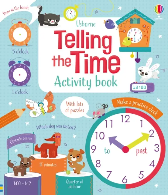 Kniha aktivít na určovanie času - Telling the Time Activity Book
