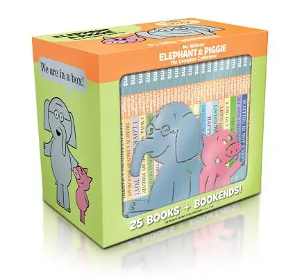 Sloník a prasiatko: Kompletná zbierka (kniha Sloník a prasiatko) [s knižkami] - Elephant & Piggie: The Complete Collection (an Elephant & Piggie Book) [With Bookends]