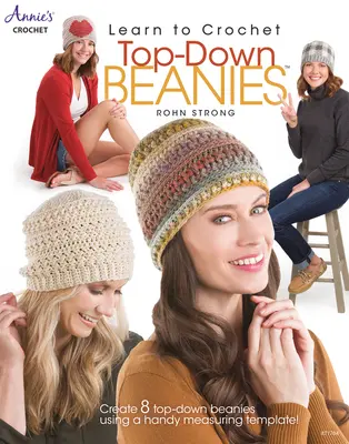 Naučte sa háčkovať čiapky zhora nadol - Learn to Crochet Top-Down Beanies