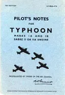 Hawker Typhoon Ia a Ib - Poznámky pre pilotov - Hawker Typhoon Ia & Ib - Pilot's Notes