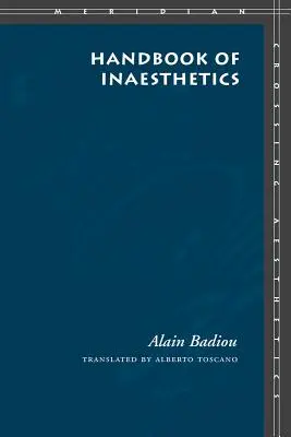 Príručka neestetiky - Handbook of Inaesthetics