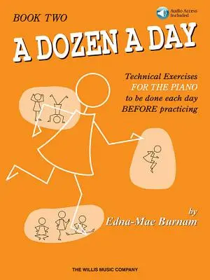 A Dozen a Day Book 2 (Tucet piesní denne, 2. kniha) - Kniha/Audio - A Dozen a Day Book 2 - Book/Audio