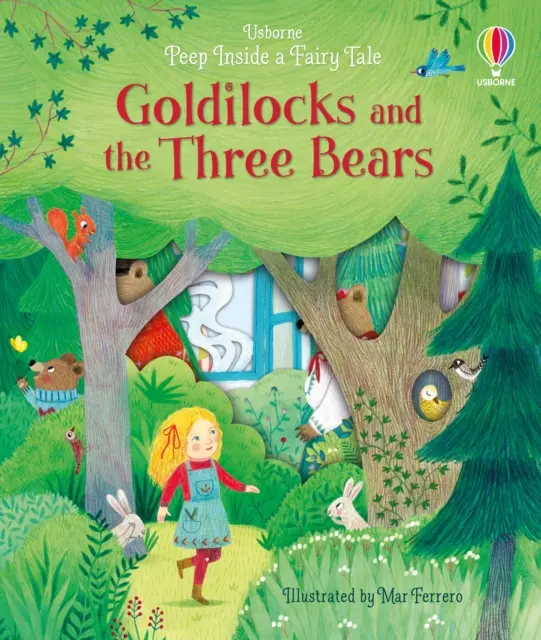 Nahliadnite do rozprávky Zlatovláska a tri medvede - Peep Inside a Fairy Tale Goldilocks and the Three Bears