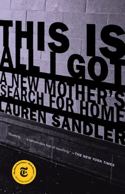 To je všetko, čo mám: Hľadanie domova novou matkou - This Is All I Got: A New Mother's Search for Home