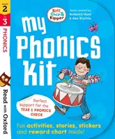 Čítajme s Oxfordom: Stages 2-3: Biff, Chip and Kipper: Sada: Moja fonetická súprava - Read with Oxford: Stages 2-3: Biff, Chip and Kipper: My Phonics Kit