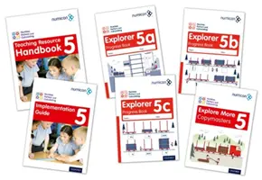 Numicon: Čísla, vzory a počítanie 5 Balíček na jednoduché zakúpenie - Numicon Number Pattern and Calculating 5 Easy Buy Pack