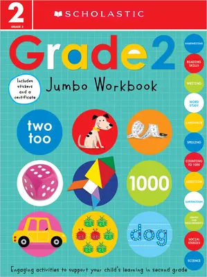 Pracovný zošit Jumbo pre 2. ročník ZŠ: Scholastic Early Learners (Jumbo Workbook) - Second Grade Jumbo Workbook: Scholastic Early Learners (Jumbo Workbook)