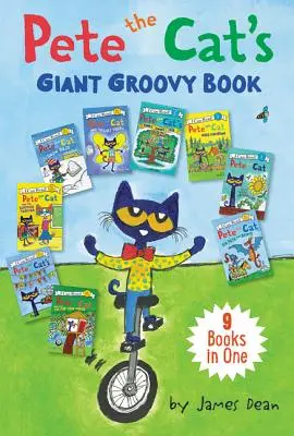 Obrovská kniha kocúra Peta: 9 kníh v jednej - Pete the Cat's Giant Groovy Book: 9 Books in One