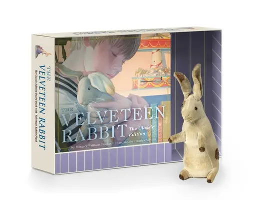 Plyšový králik The Velveteen Rabbit Darčeková sada: Klasické vydanie stolovej knihy + plyšová hračka králik v darčekovej sade - The Velveteen Rabbit Plush Gift Set: The Classic Edition Board Book + Plush Stuffed Animal Toy Rabbit Gift Set