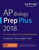 AP Biology Prep Plus 2018-2019 - 2 cvičné testy + študijné plány + cielené preskúšanie a precvičovanie + online - AP Biology Prep Plus 2018-2019 - 2 Practice Tests + Study Plans + Targeted Review & Practice + Online