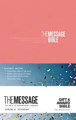 Darčeková a ocenená Biblia The Message - The Message Gift and Award Bible