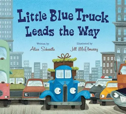 Malý modrý kamión vedie cestu Stolová kniha - Little Blue Truck Leads the Way Board Book