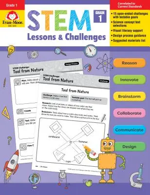 Učebné osnovy a výzvy, 1. ročník - Stem Lessons and Challenges, Grade 1
