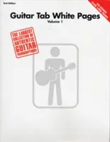 Biele stránky gitarových tabuliek - zväzok 1 - Guitar Tab White Pages - Volume 1