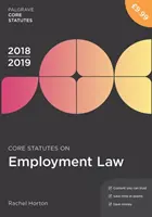 Základné zákony o pracovnom práve 2018-19 - Core Statutes on Employment Law 2018-19