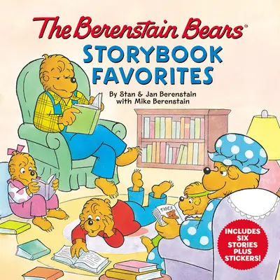 Obľúbená kniha príbehov medvedíkov Berenstainových [so samolepkami] - The Berenstain Bears Storybook Favorites [With Stickers]